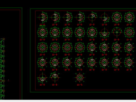  某工厂网架设计节点大样 