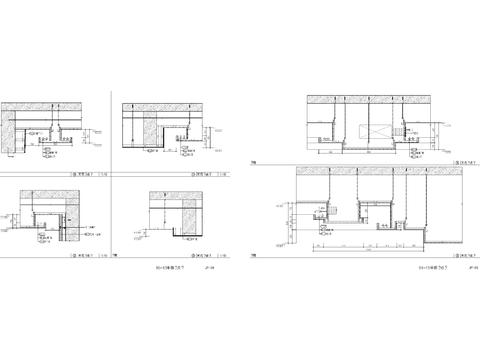  会议室平面节点大样图 