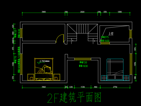  别墅平面设计cad施工图 