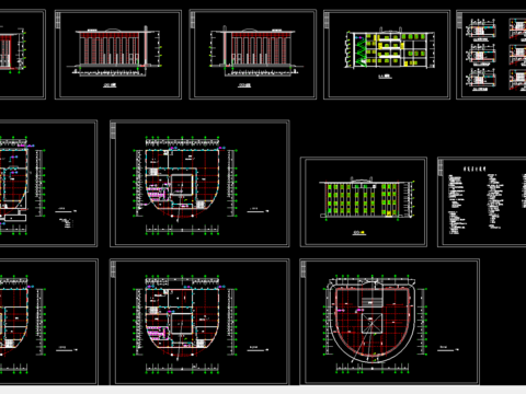  图书馆设计方案图 
