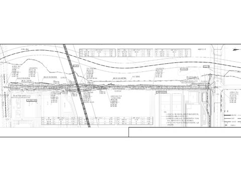  鳳凰湖產(chǎn)業(yè)園金雞路道路工程cad施工圖 