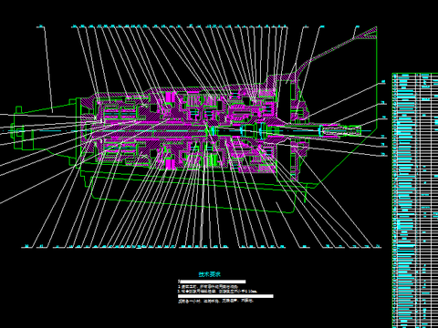  自动变速器CAD节点大样 