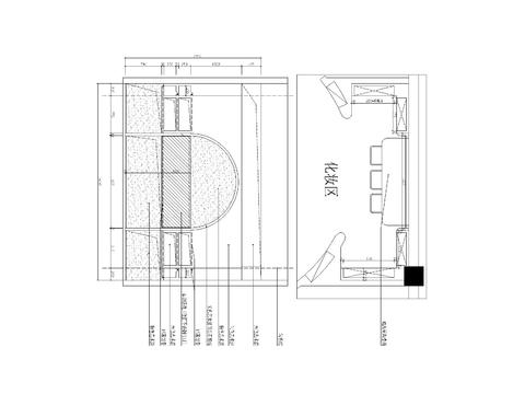  SPA會所cad施工圖 