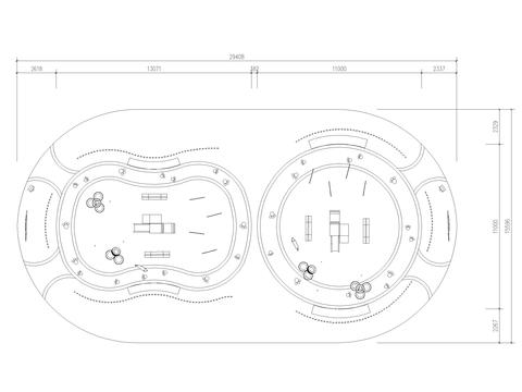  萌宠乐园cad平面图 
