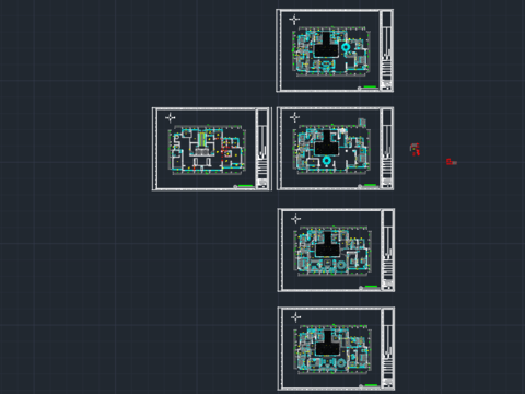  永兴首府cad平面方案 