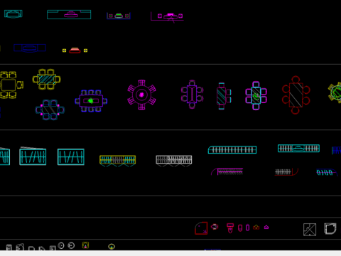  百姓家居cad平面图库 