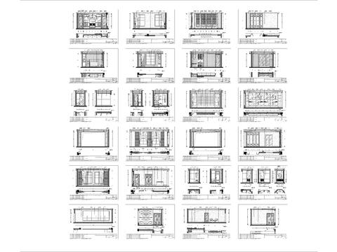  广东科学城会所式办公室CAD施工图 