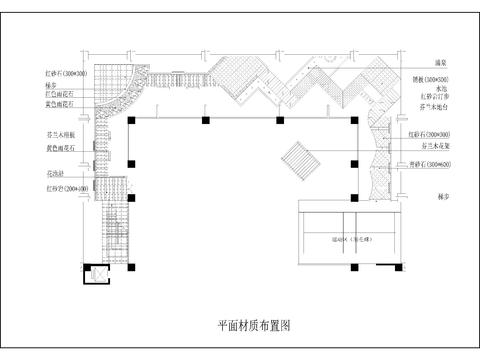  園林景觀綠化CAD施工圖 