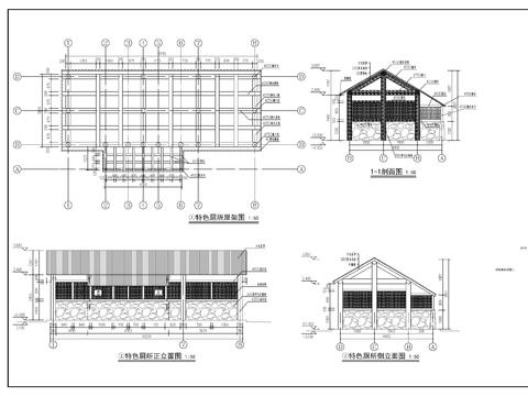  現(xiàn)代簡約廁所cad施工圖 