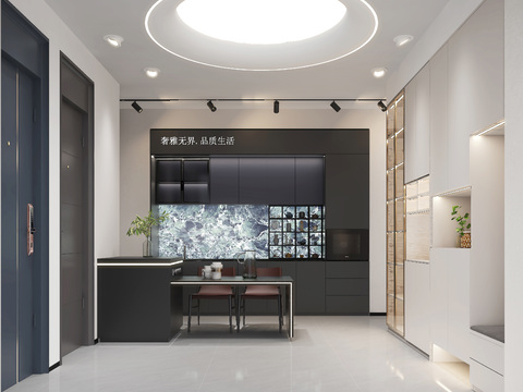  建材展廳 裝修公司展廳cad施工圖 