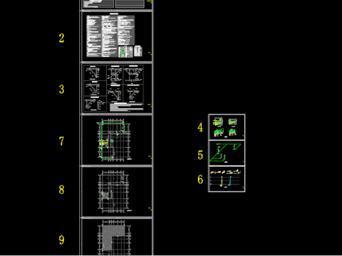  瑶沟乡胡三村社区党群服务中心给排水CAD施工图 