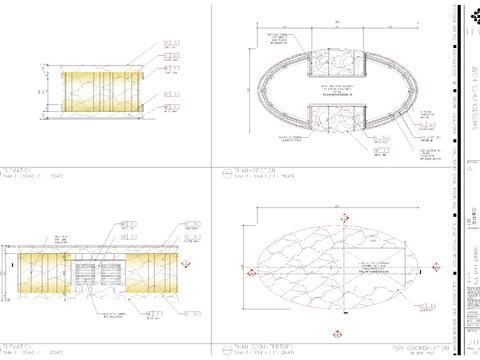  甜品餐台节点大样 