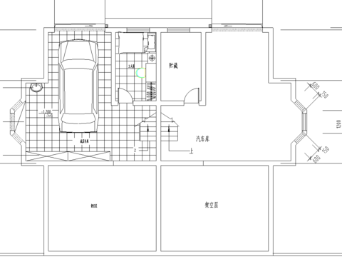  別墅建筑經(jīng)典CAD平面圖 