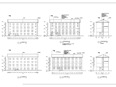  建筑改造CAD施工圖 