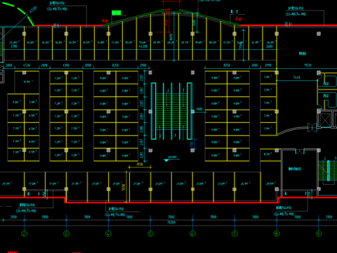  银泰服饰城建筑CAD施工图 