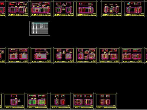  新中式 上海滩新昌城施工图全套+实景图 