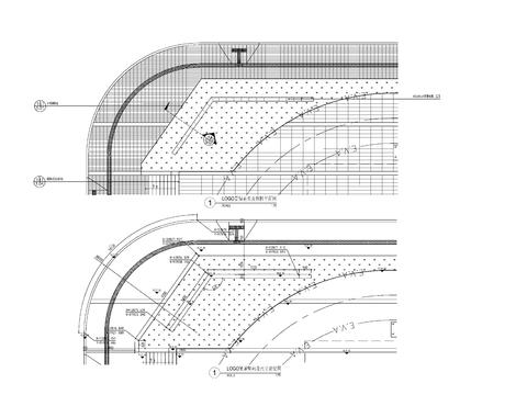  LOGO景墙详图cad大样图 