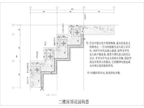  园林景观cad平面图 