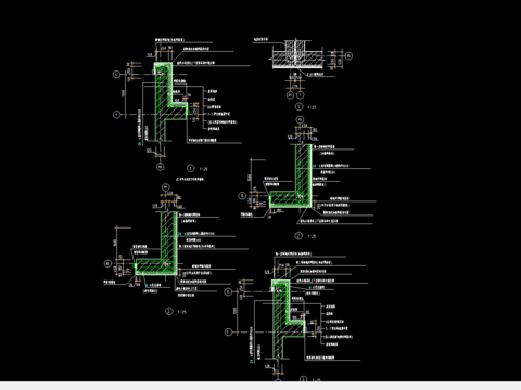  P109外墙保温详图 