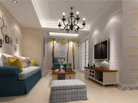  月亮湾简美客餐厅CAD施工图 