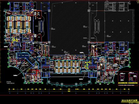  办公室弱电施工图 