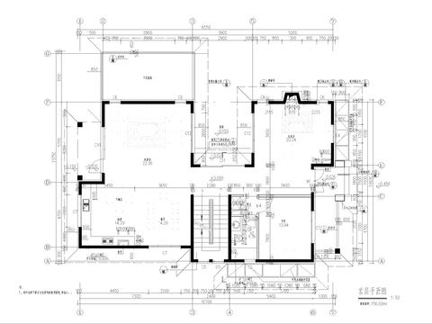  經(jīng)典二層別墅全套CAD施工圖 