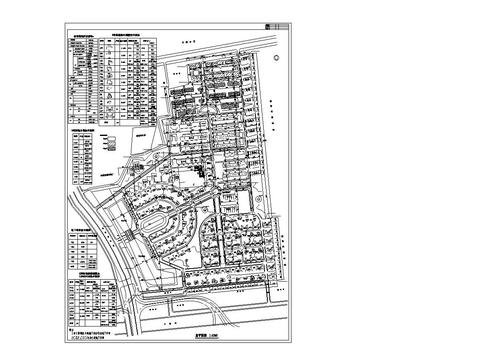  圆明园花园cad平面图 