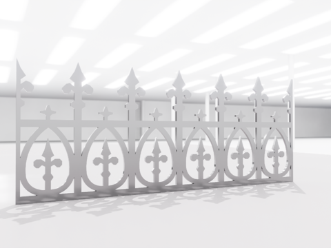  护栏 手扶栏杆cad详图 