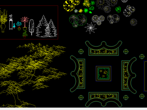  室内装修综合图块 