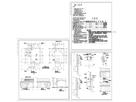  33宝马汽车专卖店cad平面图 