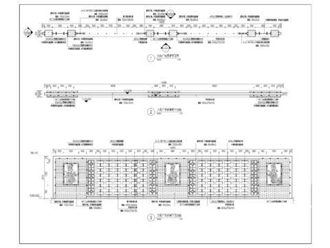  文化景墙节点大样 