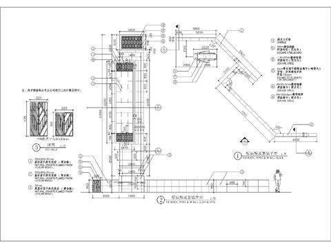  标识牌细部CAD节点大样 