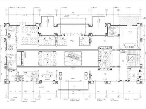  售楼部cad平面图 