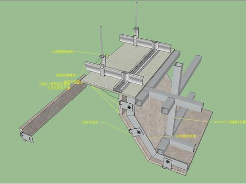 顶面节点图cad节点图 