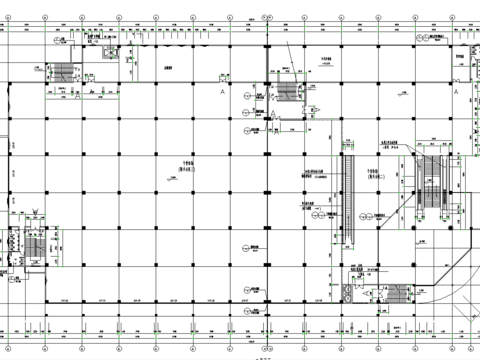 商业大厦建筑施工图 