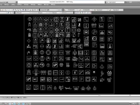  室内装饰cad图库 