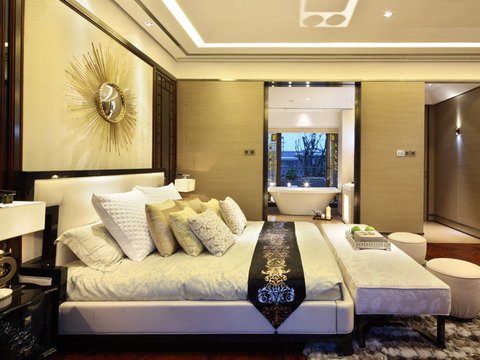  宁波茶亭21号楼A户型室内装饰施工图 