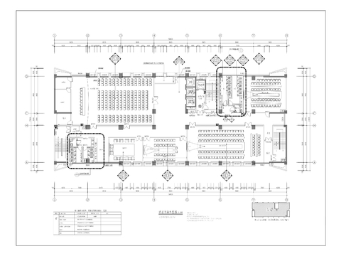  光電材料和微納米材料研究及測試服務(wù)中心裝修工程cad施工圖 