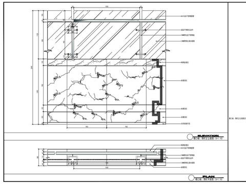  檐口板、节点围栏CAD施工图 