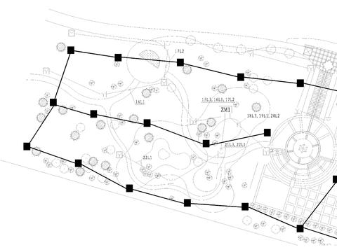  背景音乐及地面插座cad平面图 
