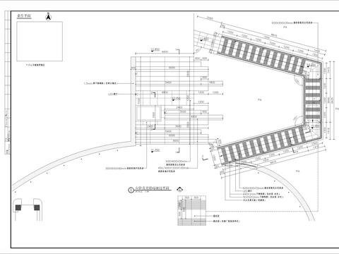  台阶及无障碍坡道CAD施工图 
