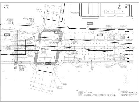 高新大道（白鷺公園段）CAD施工圖 