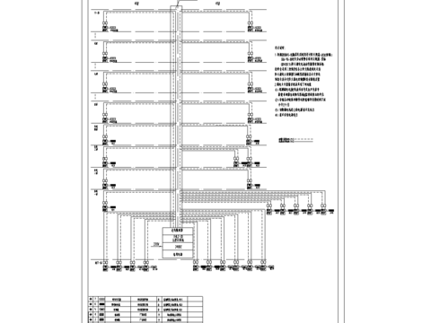  漏电报警系统图节点大样 