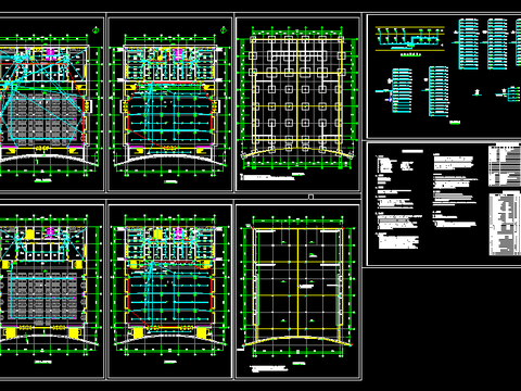  食堂电气CAD施工图 