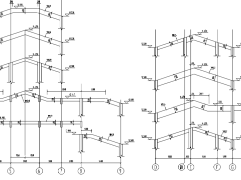  一套完整的会所设计CAD图纸 