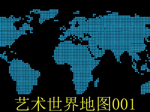  世界地图cad图库 