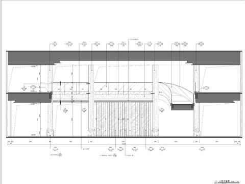  大型会所大堂立面 