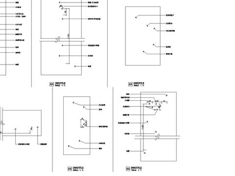  楼层cad节点大样 