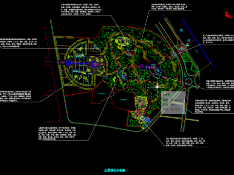  公园种植设计方案节点大样 
