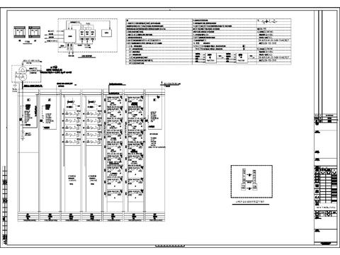  变电所主配电CAD节点大样 